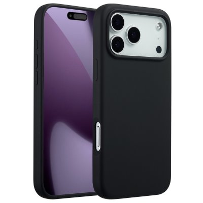 ACCEZZ  Coque Liquid Silicone avec MagSafe Apple iPhone 17 Pro Max - Noir