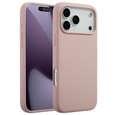 ACCEZZ  Coque Liquid Silicone avec MagSafe Apple iPhone 17 Pro Max - Rose