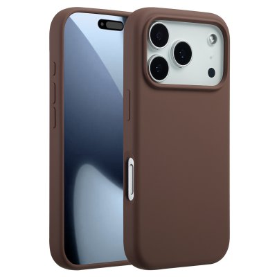 ACCEZZ  Coque Liquid Silicone avec MagSafe Apple iPhone 17 Pro - New Tea Brown