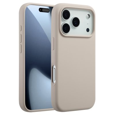 ACCEZZ  Coque Liquid Silicone avec MagSafe Apple iPhone 17 Pro - Stone