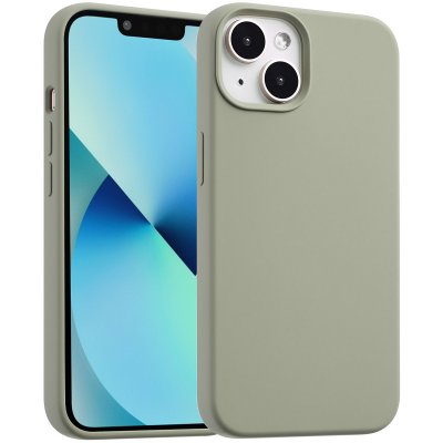ACCEZZ  Coque Liquid Silicone avec MagSafe iPhone 13 Mini - Cooper Green