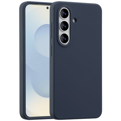 ACCEZZ  Coque Liquid Silicone avec MagSafe Samsung Galaxy S26 - Bleu fonc&eacute;