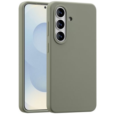 ACCEZZ  Coque Liquid Silicone avec MagSafe Samsung Galaxy S26 - Cooper Green