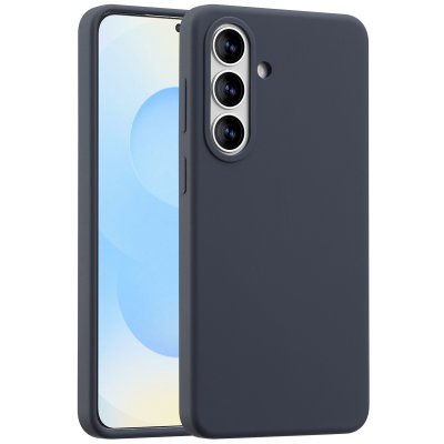 ACCEZZ  Coque Liquid Silicone avec MagSafe Samsung Galaxy S26 Plus - Bleu fonc&eacute;