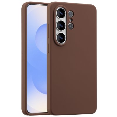 ACCEZZ  Coque Liquid Silicone avec MagSafe Samsung Galaxy S26 Ultra - New Tea Brown