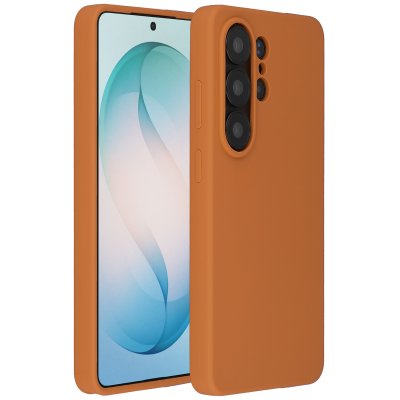 ACCEZZ  Coque Liquid Silicone avec MagSafe Samsung Galaxy S26 Ultra - Orange