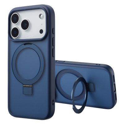 ACCEZZ  Coque Ring Stand avec MagSafe Apple iPhone 17 Pro - Bleu