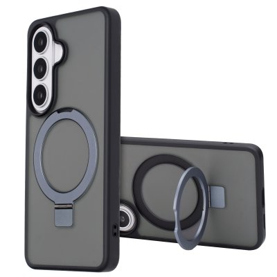 ACCEZZ  Coque Ring Stand avec MagSafe Samsung Galaxy S26 - Noir