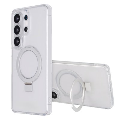 ACCEZZ  Coque Ring Stand avec MagSafe Samsung Galaxy S26 Ultra - Transparent