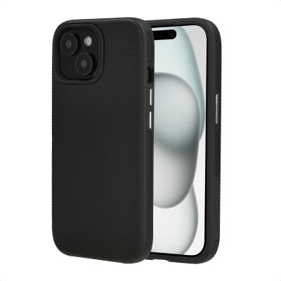 ACCEZZ  Coque Tough avec MagSafe pour Apple iPhone 15 - Noir - Neuf