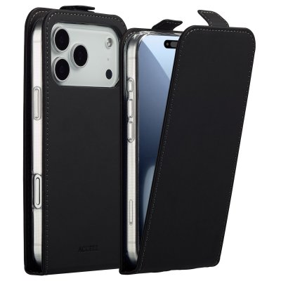 ACCEZZ  &Eacute;tui &agrave; rabat pour Apple iPhone 17 Pro - Noir - Neuf
