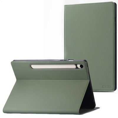 ACCEZZ  Housse Classic Tablet Stand Samsung Galaxy Tab S10 Ultra / Tab S9 Ultra - Vert