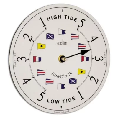 Acctim 24682 ryde horloge murale (blanc)