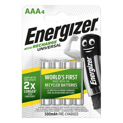 ENERGIZER Accus NiMH R03 (AAA) 1.2 V 500 mAh  Universal HR03 4 pc(s) 