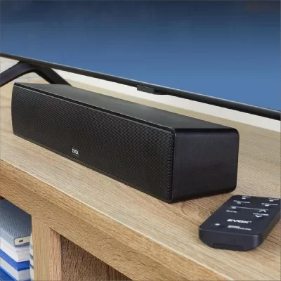 ZVOX AccuVoice AV157 Haut-Parleur TV avec 12 Niveaux d'amplification vocale 30 Jours Noir