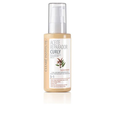CLEARE INSTITUTE Aceite Reparador Curly rizos definidos hidrataci&oacute;n brillo 50 ml