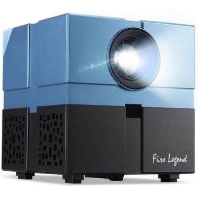 ACER  AOPEN Portable LED QH12a, Projecteur HD Entr&eacute;e de gamme, Bleu