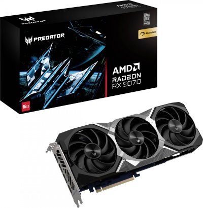 ACER  Predator BiFrost Radeon RX 9070 OC 16GB AMD 16 Go GDDR6