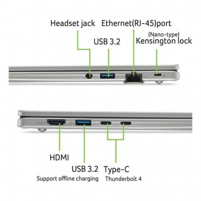 ACER  TravelMate P4 14 AI TMP414-56