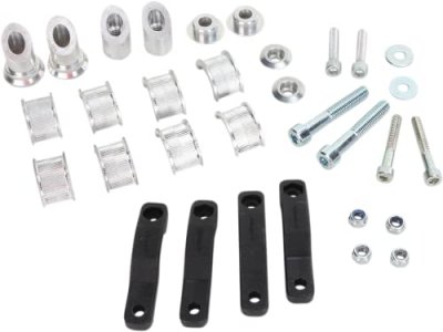 ACERBIS  Polyamide 18 Mm Hand Protector Mounting Kit Noir,Argent&eacute;