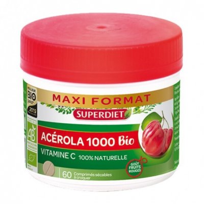 SUPERDIET Acerola 1000 Bio 60 Comp. Super Diet