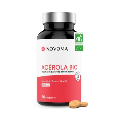 NOVOMA Ac&eacute;rola Bio (60 Caps) Vitamine CNutrivita