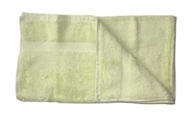 AQUANATURA Achat nature - drap de bain coton bio coloris vert tilleul