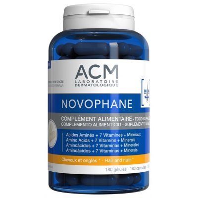 Acm Compl&eacute;ment Alimentaire Cheveux Et Ongles Novophane 180 G&eacute;lules