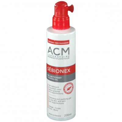 ACM  S&eacute;bionex Gel Nettoyant 200 ml