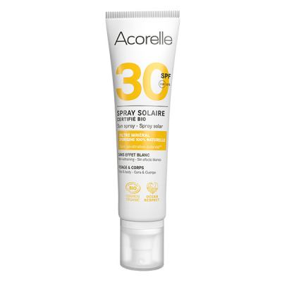 ACORELLE  - Spray solaire Haute protection SPF 30 - 100 ml