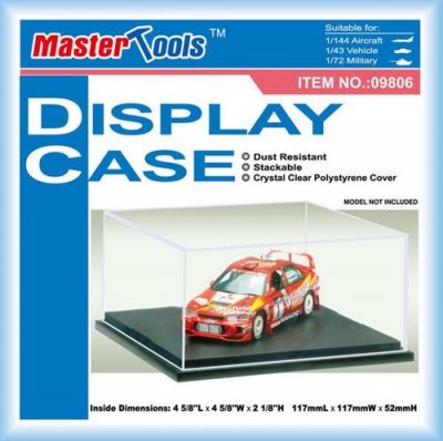 TRUMPETER Acryl - Vitrine 117 X 117 X 52 Mm - Master Tools