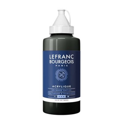 LEFRANC BOURGEOIS Acrylique Fine - Noir De Mars N&deg;271 - 750ml -  