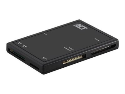ACT  AC6370 lecteur de carte m&eacute;moire USB 3.2 Gen 1 (3.1 Gen 1) Type-A Noir