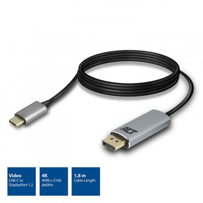 ACT  display port usb-c adapter
