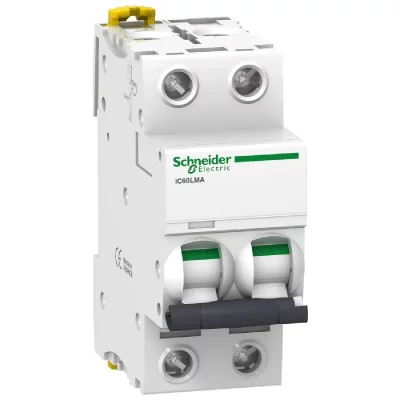 SCHNEIDER ELECTRIC Acti9, iC60L disjoncteur &agrave; d&eacute;clenchement instantan&eacute; courbe MA 2P 1,6A