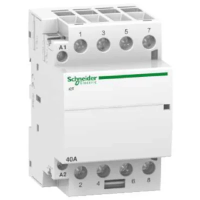 SCHNEIDER ELECTRIC Acti9, ict contacteur 40a 4no 230...240vca 50hz