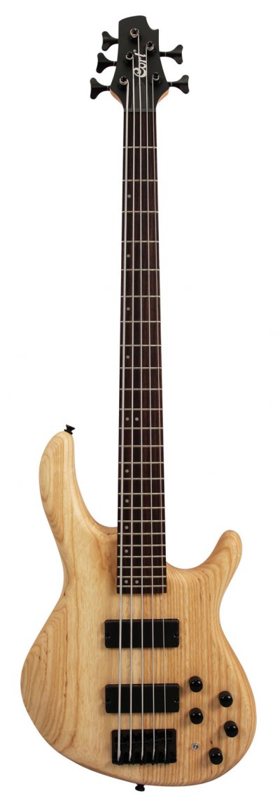 CORT Action 5 DLX AS OPN - Naturelle Open pores - Guitare basse 5 cordes