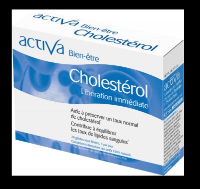 ACTIVA  Bien-&ecirc;tre Cholest&eacute;rol 30 Capsules