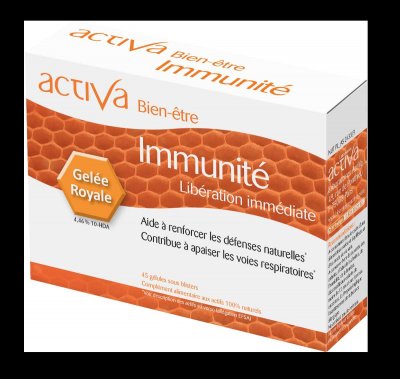 ACTIVA  Bien-&ecirc;tre Immunit&eacute; 45 Capsules