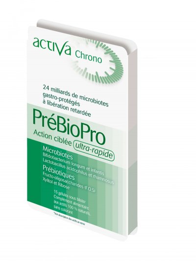 ACTIVA  Chrono Pr&eacute;BioPro 15 g&eacute;lules