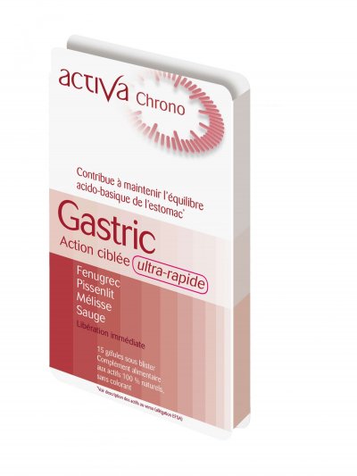 ACTIVA  Cronus gastrique 15 Capsules