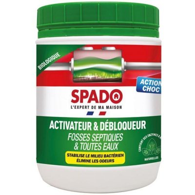 SPADO Activateur Fosses Septiques Bio Boite De 24 Sachets