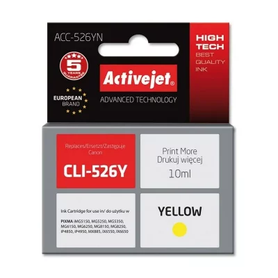 ACTIVEJET Active Jet ACC - 526Y-Cartouche d'impression &agrave; Jet d'encre