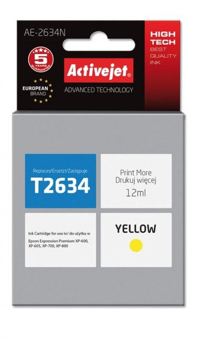 ACTIVEJET Active Jet AE - 2634N eps_t260 Cartouche Jet d'encre