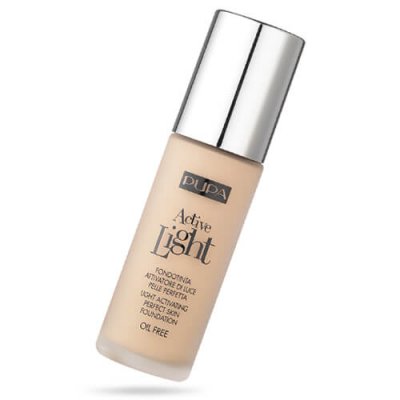 PUPA Active Light - Fond de Teint Fluide Activateur de Lumi&egrave;re SPF10- 