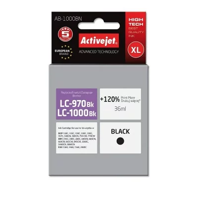 ACTIVEJET  AB-1000BN Cartouche d'encre Noir