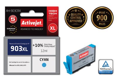 ACTIVEJET  Ah-903crx Ink Cartridge Bleu