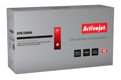 UNISEX Activejet ATB-3380N Cartouche de toner 1 pi&egrave;ce(s) Compatible Noir