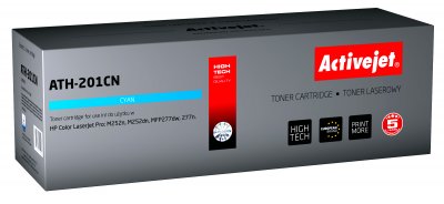 ACTIVEJET  ATH-201CN Cartouche de Toner 1 pi&egrave;ce(s) Compatible Cyan