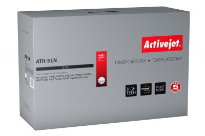 ACTIVEJET  ATH-51N Supreme - noir - cartouche de toner (alternative for: HP Q7551A)